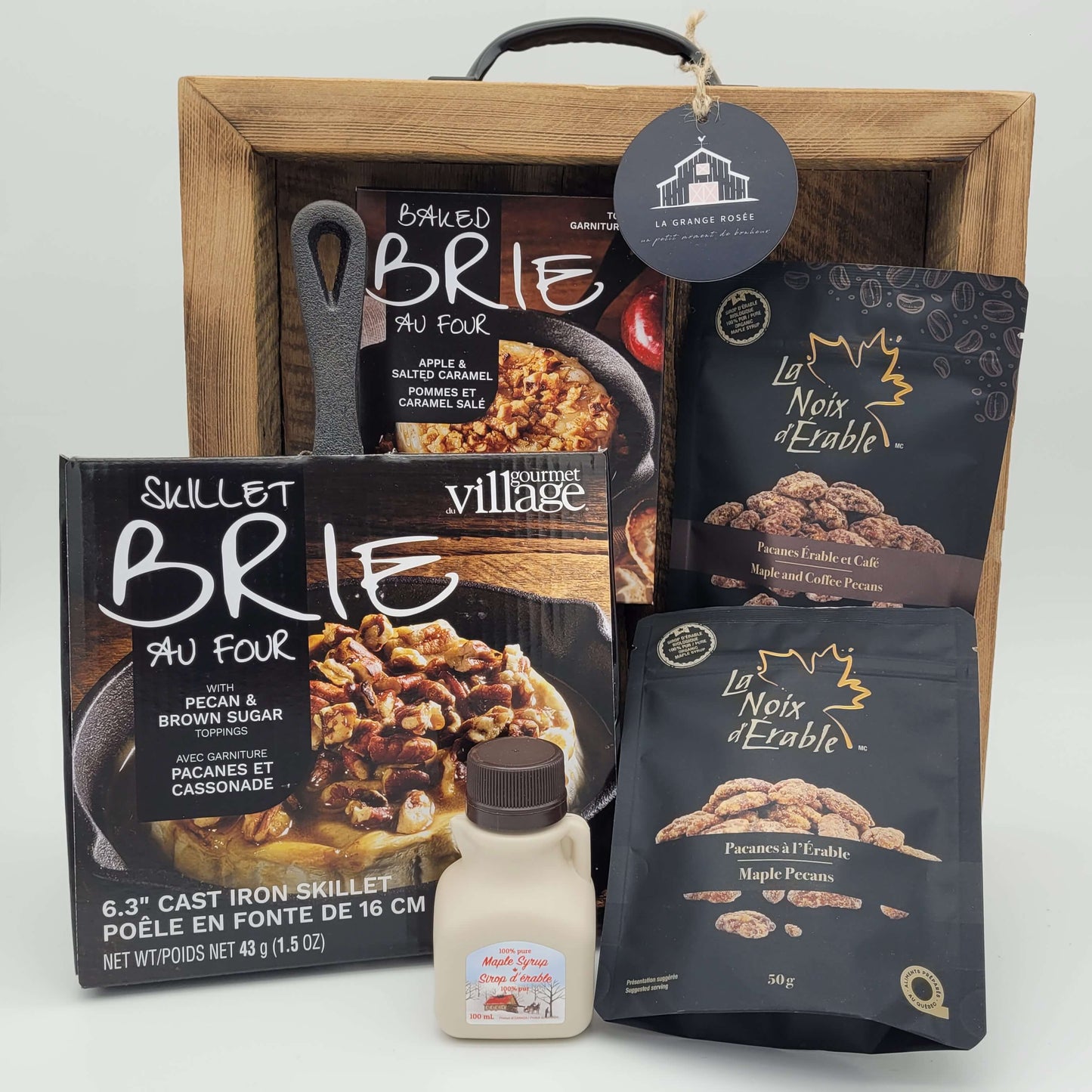Plateau brie et noix - La grange rosée
